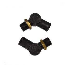 Cotovelo de Água em Nylon C/ Porca 