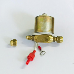 Eletroválvula Gasolina C/ Entrada P/ Tubo de Cobre 