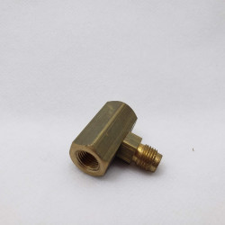 T Latão M10 x M10 Interno x M10 Externo